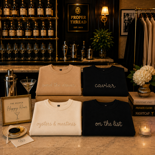 The Proper Happy Hour Sweater